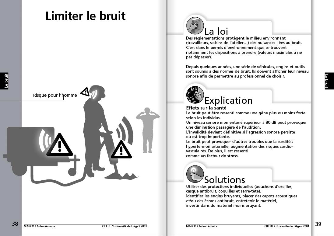 Brochure d'information. Risques environnementaux sur les chantiers de construction.